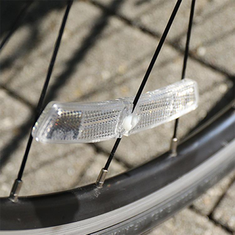 ホイールリフレクター バラ RR-550-WUW 1個のみ クリア JIS規格適合品