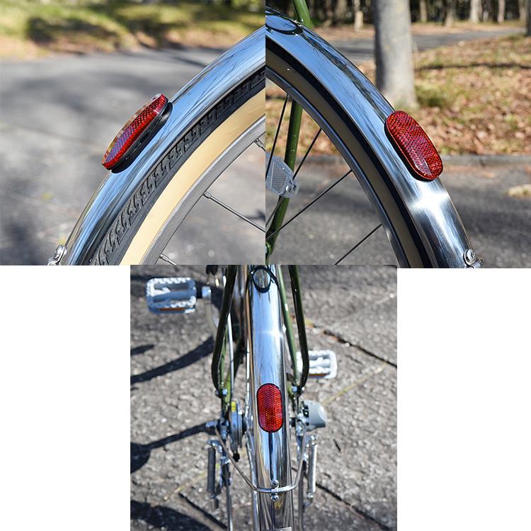 【ラスト一点！】HITCH BICYCLE CLUB リフレクターセット② ラスト一点！】HITCH BICYCLE CLUB リフレクターセット②