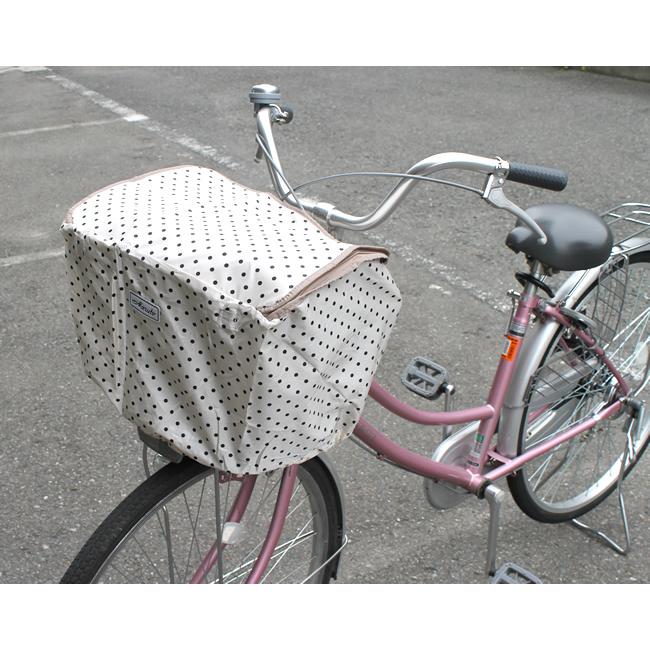 MARUTO（バイク、自転車） 自転車用 前カゴカバー 水玉 ファッション