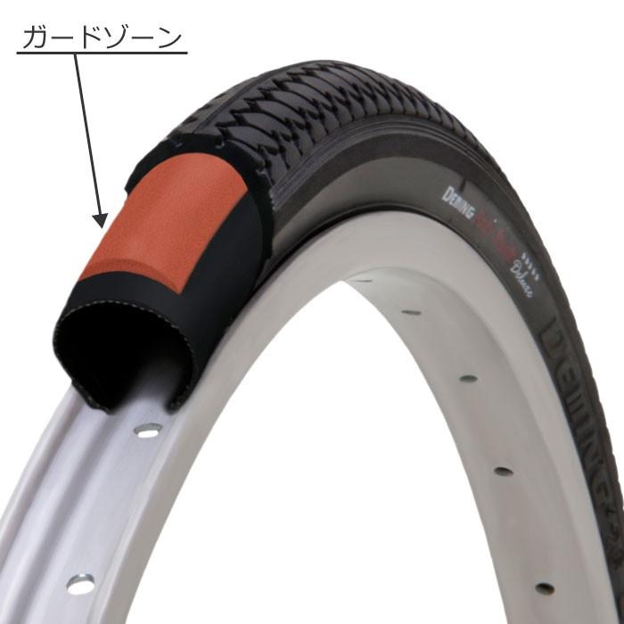 [送料無料]耐貫通パンク用タイヤ（耐パンク） SR078 自転車用タイヤ 1本巻 黒/黒 デミング（DEMING） アンチパンクタイヤ（Anti-Punk）｜tanpopo｜02