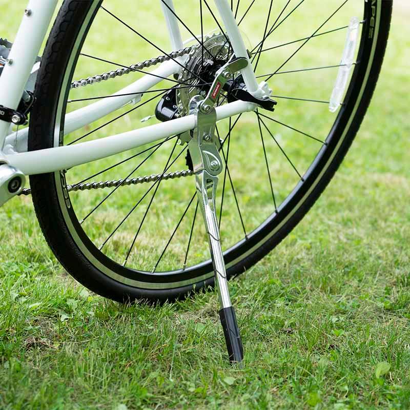 スポーツバイク用サイドスタンド アルミ製 SPS-001（ポリッシュ