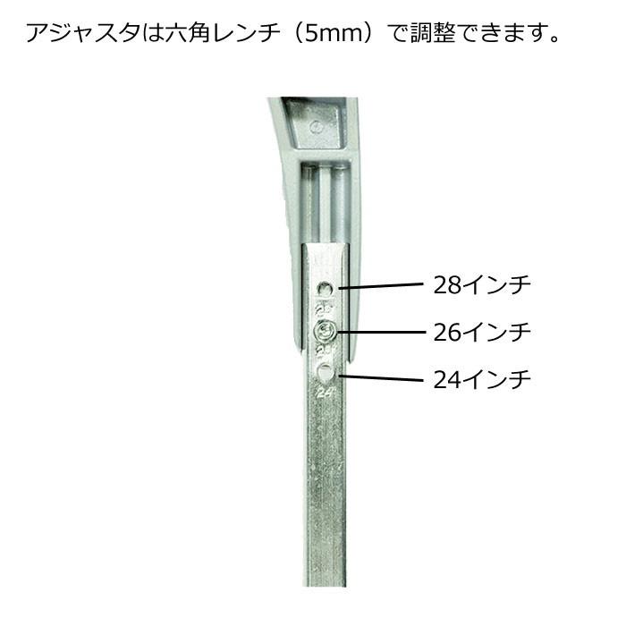 アジャスタブルセンタースタンド CD-112AG ブラック 自転車用（クロスバイク等）センタースタンド 片足スタンド（1本スタンド） FF-R |  | 03