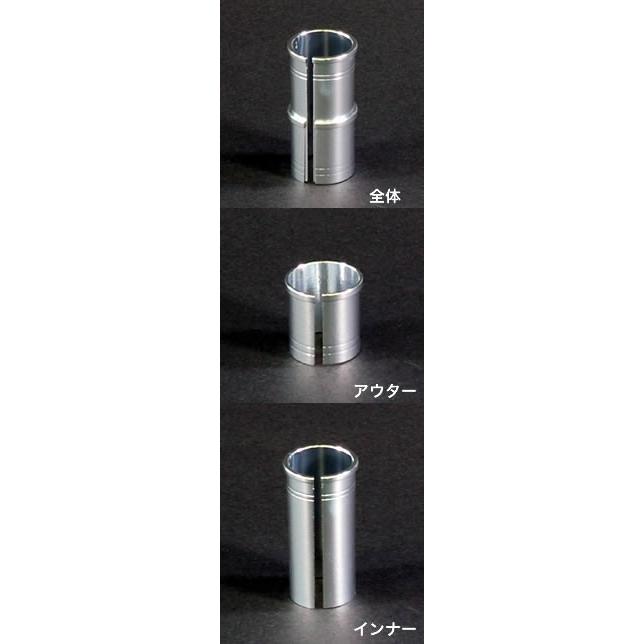 1個までゆうパケット送料299円]シートピラースペーサー 自転車サドル
