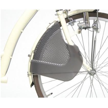 自転車の前用巻き込み防止ガード フロントガード Fg 002 スモーク チャイルドシートの足の巻き込み防止 子供乗せ 自転車グッズのキアーロ 通販 Yahoo ショッピング