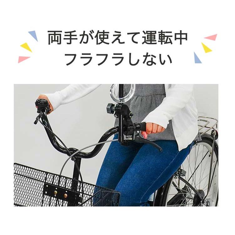 どこでもさすべえ 固定タイプ（レンチ付き） 自転車用 傘スタンド 傘立て ユナイト さすべえ 万能タイプ｜tanpopo｜04