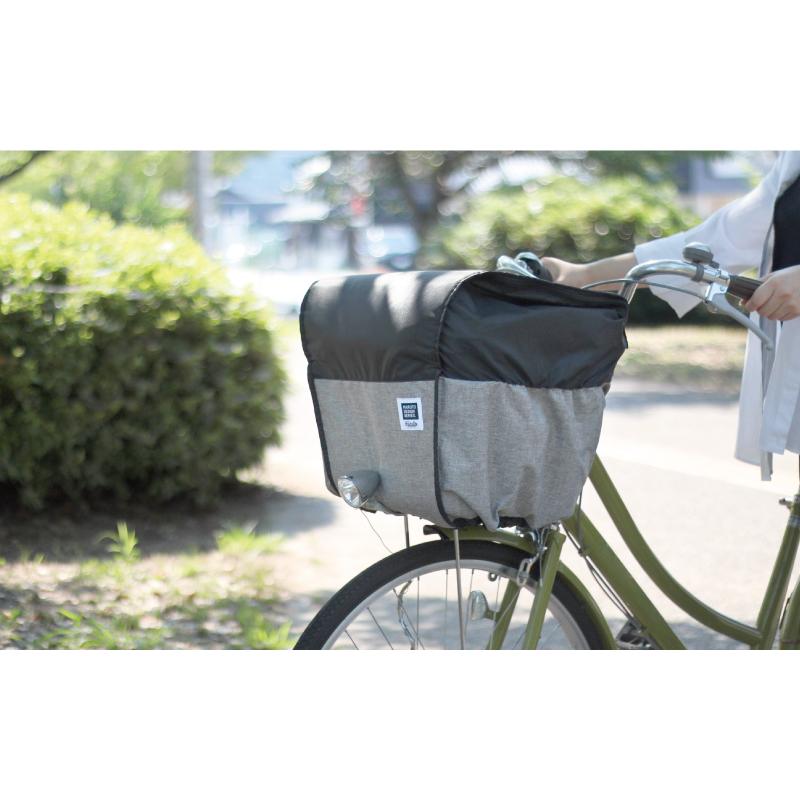 MARUTO(バイク、自転車) 自転車 かごカバー 防水 2段式 前用 MARUTO(バイク、自転車) 自転車 かごカバー 防水 2段式 前用