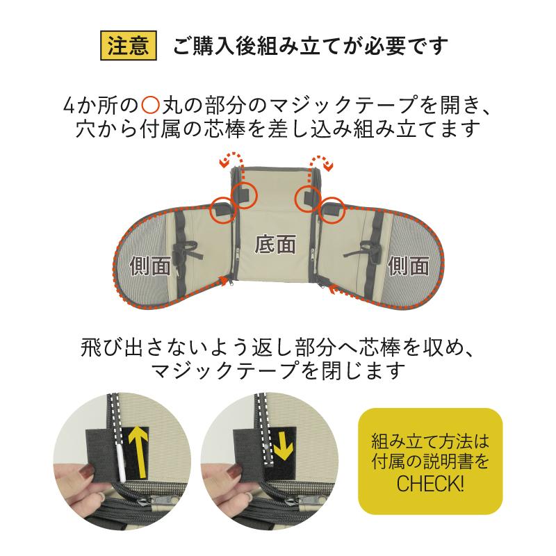 大久保製作所 maruto ペットキャリー自転車用カゴバッグ INB-PT-01