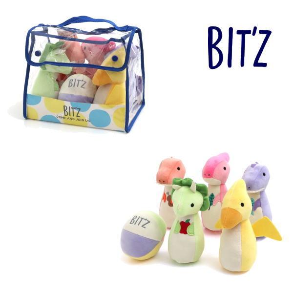 【セール/10%OFF】新作 ベビーギフト BIT'Z ビッツ 恐竜ボーリングセット b241023 ベビー用 おもちゃ ぬいぐるみ ラトル プレゼント 出産お祝い | BIT'Z