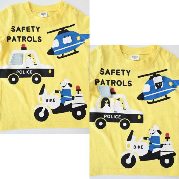 【セール/10%OFF】26'春新作 CHEEK ROOM チークルーム パトロールTシャツ 460101 半袖 半そで 男の子 女の子 ベビー キッズ 子供服 | CHEEK ROOM | 03
