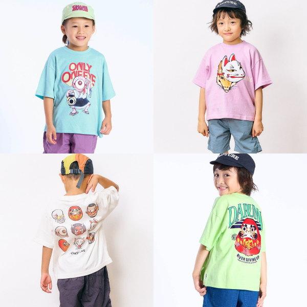 F.O.KIDS（エフオーキッズ） 26'夏新作 YOKAI-Tシャツ R207216 半袖
