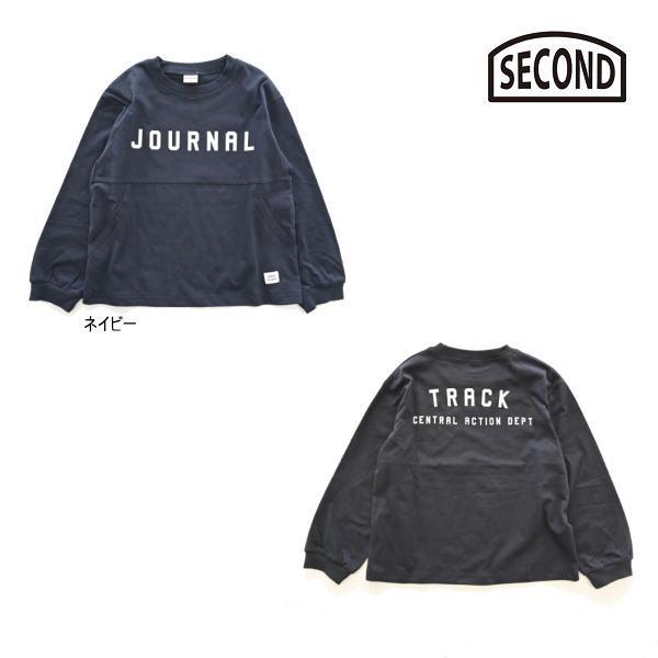 【セール/30%OFF】25'春新作 SECOND セカンド JOURNALロンT 850205 長袖Tシャツ 長そで キッズ 子ども服 ジュニアJr | 2nd | 01