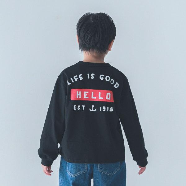 【セール/30%OFF】25'秋新作 SECOND セカンド SEAボックスロゴロンT 850265 長袖Tシャツ 長そで キッズ 子ども服 ジュニアJr | Jeans-b 2nd | 01