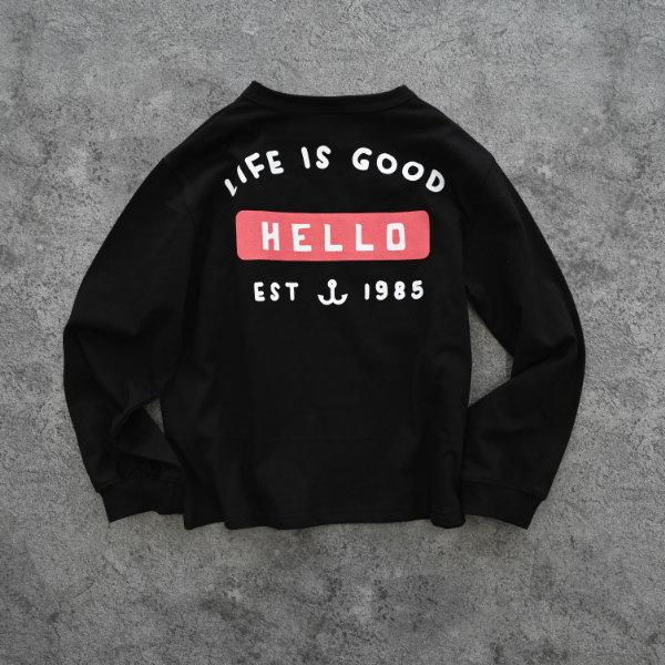 【セール/30%OFF】25'秋新作 SECOND セカンド SEAボックスロゴロンT 850265 長袖Tシャツ 長そで キッズ 子ども服 ジュニアJr | Jeans-b 2nd | 03