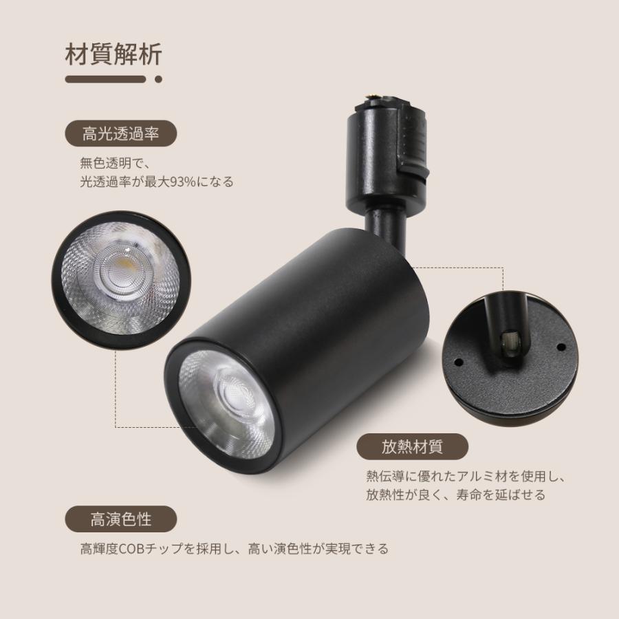 スポットライト ライティングレール専用 ダクトレール LED一体型 電球