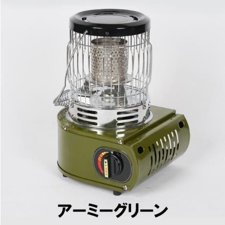 2022新型 カセットガスストーブ ガスヒーター キャンプ デカ暖 1台2役