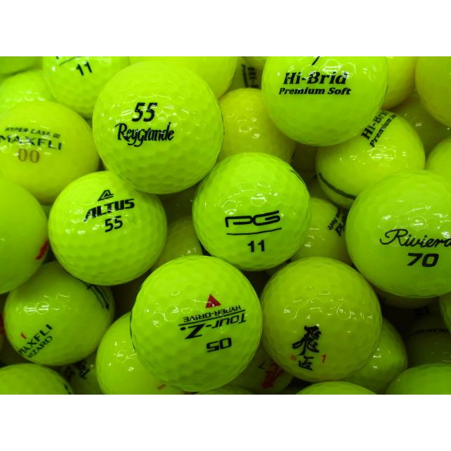 激安通販ショッピング Sクラス イエローボール色々 1球 ロストボール バラ売り 中古 激安通販ショッピング Sクラス イエローボール色々 1球 ロストボール バラ売り 中古