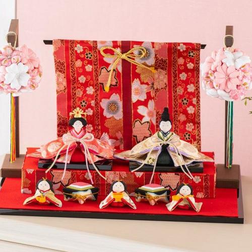 送料無料 あすつく リュウコドウ 龍虎堂 花玉段雛飾り 001-0760 送料無料 あすつく リュウコドウ 龍虎堂 花玉段雛飾り 001-0760