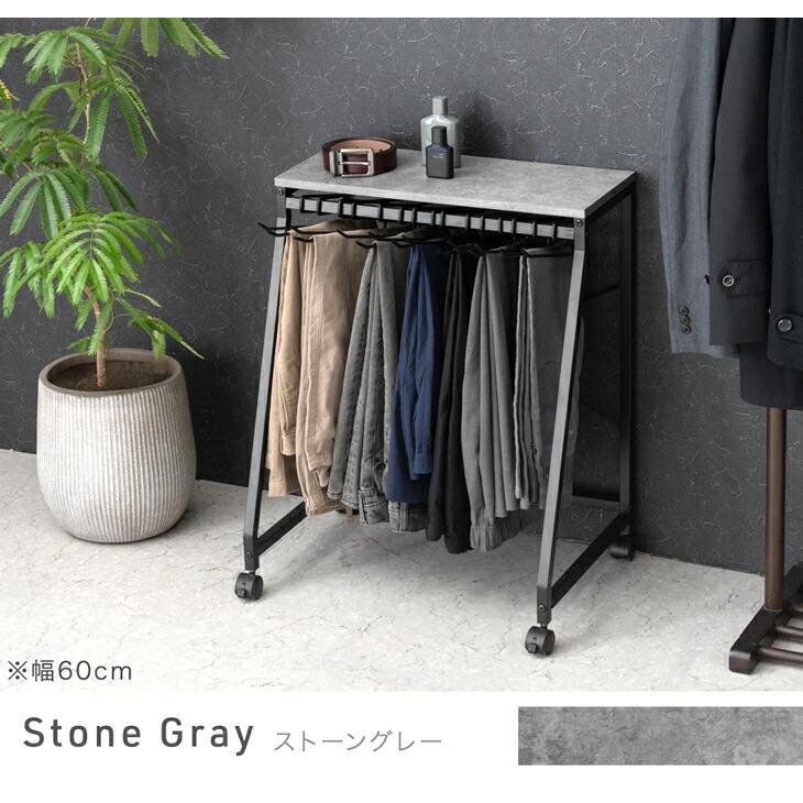 【即発送】SNSで話題✴︎スラックスハンガーラック/ストーングレー•新品未開封✴︎ タンスのゲン スラックスハンガー ハイタイプ 15本掛け 2個セット
