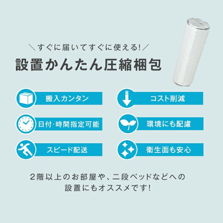 18日+5% マットレス 三つ折り ダブル 折りたたみ 圧縮 高反発 ボンネルコイル ウレタン 折りたたみマットレス スプリングマット 05190006 | タンスのゲン | 18
