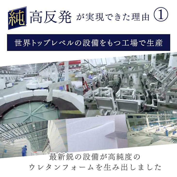 マットレス ダブル 三つ折り 高反発 折りたたみ 高反発マットレス 純高反発 10cm ベッドマットレス 高反発マット 【底】 3つ折り