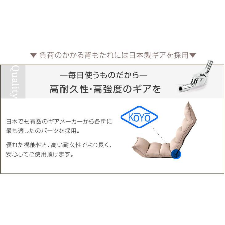 15日P14%〜 座椅子 ハイバック 低反発 おしゃれ コンパクト リクライニング 座イス リクライニングチェア ハイバック座椅子 北欧 リビング｜tansu｜12