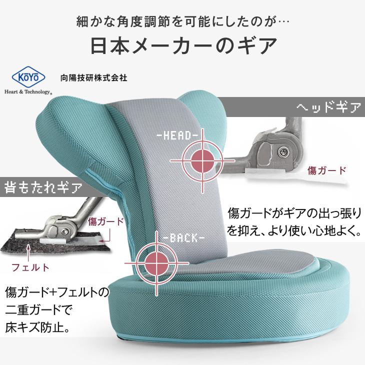 タンスのゲン 座椅子 おしゃれ ゲーミングチェア リクライニング 低