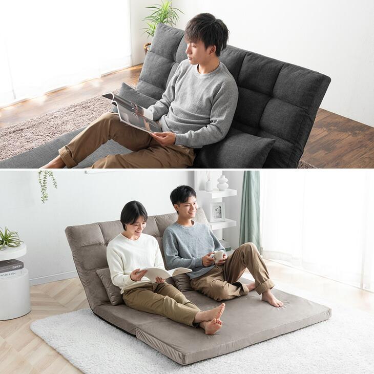 タンスのゲン 25日正午〜+3% ソファーベット 2人掛け ソファベッド