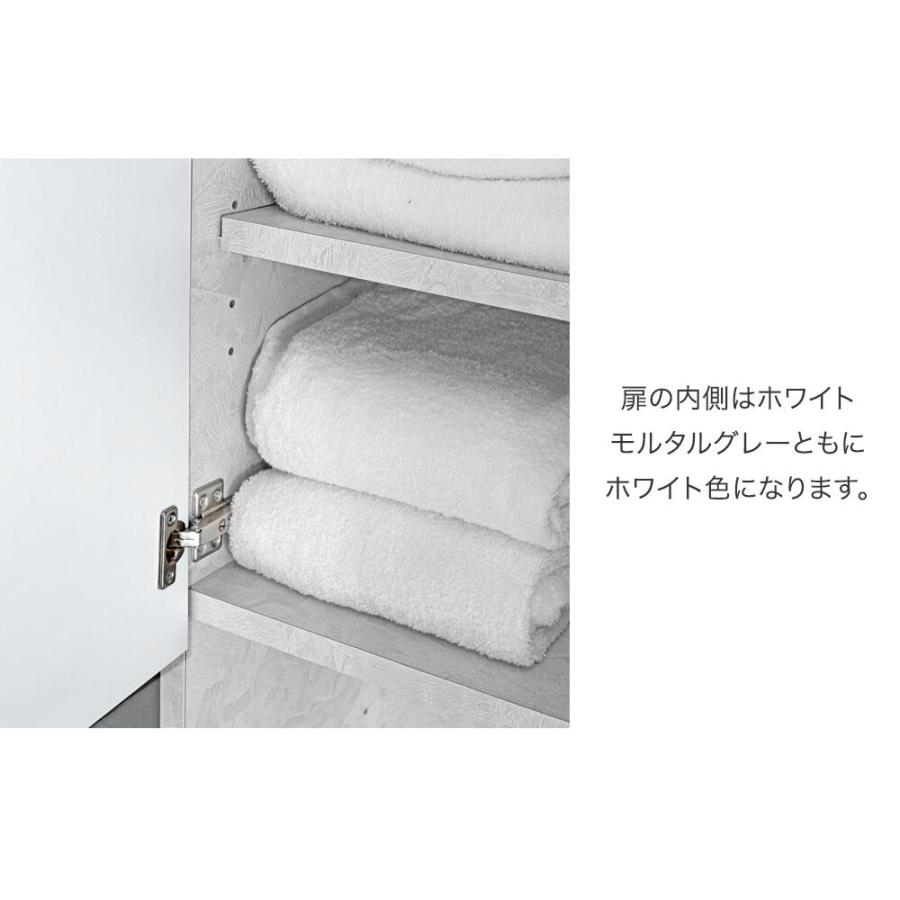 タンスのゲン 本日+4% ランドリーラック 幅55 高180 日本製 洗面所