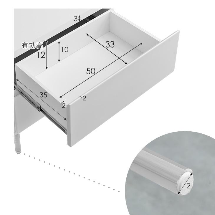 タンスのゲン キャビネット 白 木製 完成品 幅60 おしゃれ 脚付き 北欧
