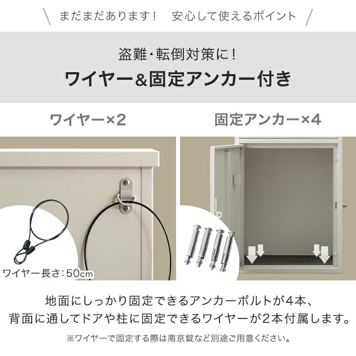 宅配ボックス 戸建 ポスト 大型 防水 屋外 75L 置き配ボックス ポスト