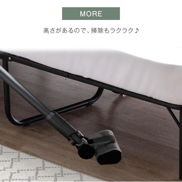 タンスのゲン 7日+5% ベッド ダブル 折りたたみベッド ダブルベッド