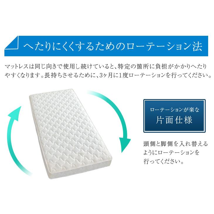 タンスのゲン マットレス シングル 厚さ22cm ポケットコイル