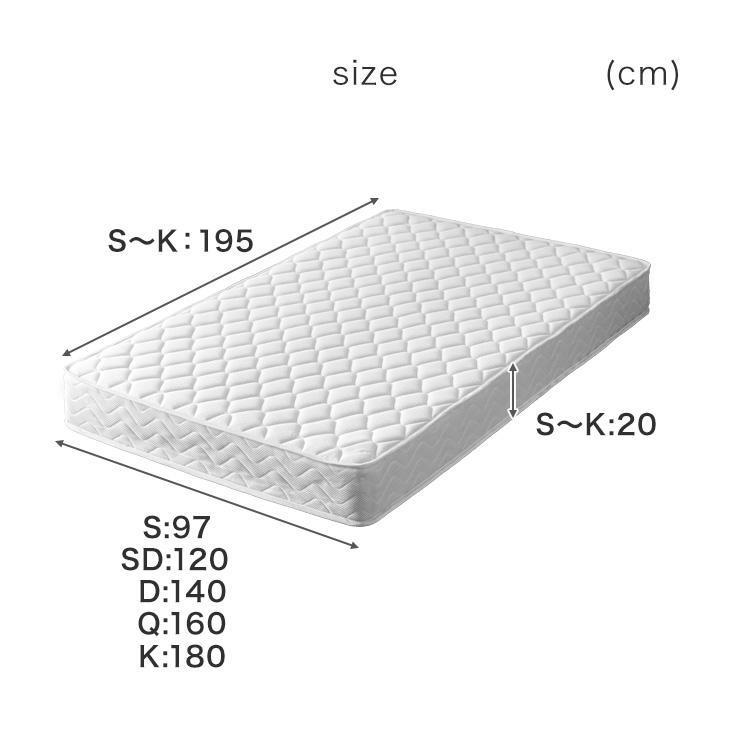 マットレス　キング　ボンネルコイルマットレス タンスのゲン マットレス キング ボンネルコイルマットレス スプリング