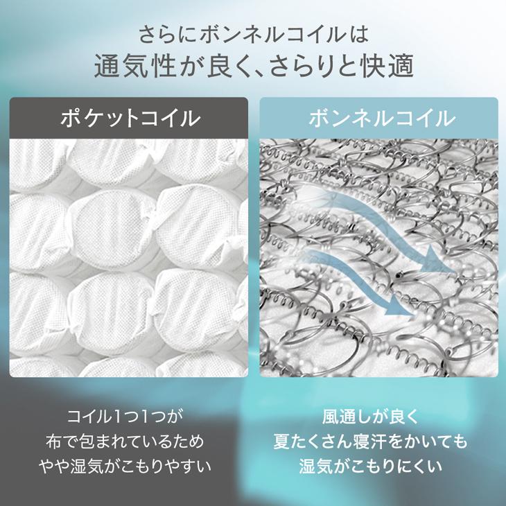 タンスのゲン 脚付きマットレス セミシングル おしゃれ ベッド