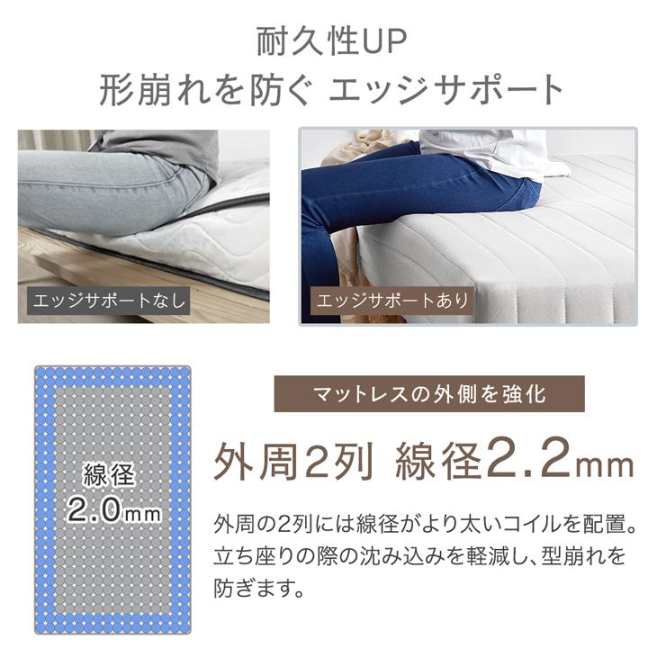 タンスのゲン 脚付きマットレス ベッド ダブル ダブルベッド 脚 タンスのゲン 脚付きマットレス ベッド ダブル ダブルベッド 脚