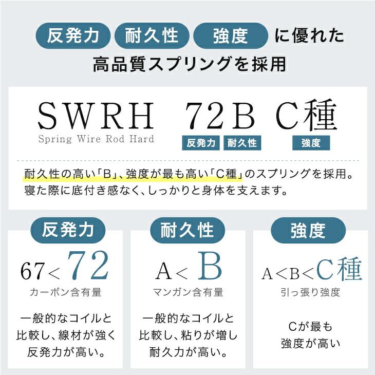 タンスのゲン ベッド 脚付きマットレス シングルベッド マットレス付き