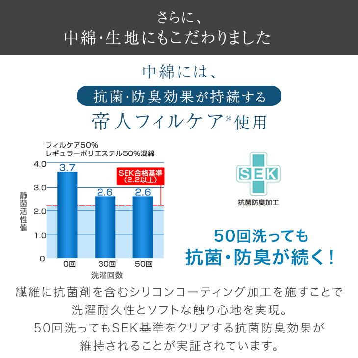 タンスのゲン マットレス シングル 超極厚26cm リバーシブル ピロー