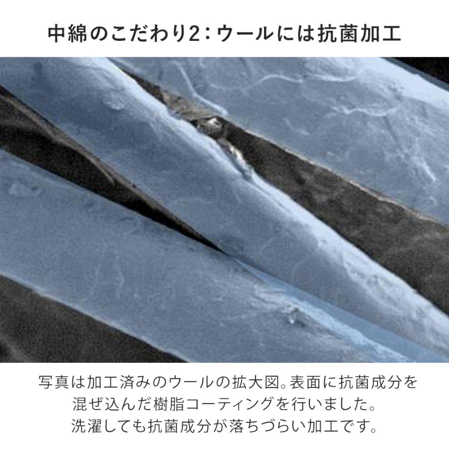 敷パッド 敷きパッド ベッドパッド シングル 日本製 洗える 羊毛 100% 抗菌 防臭 消臭 ベッドパット ウール｜tansu｜05