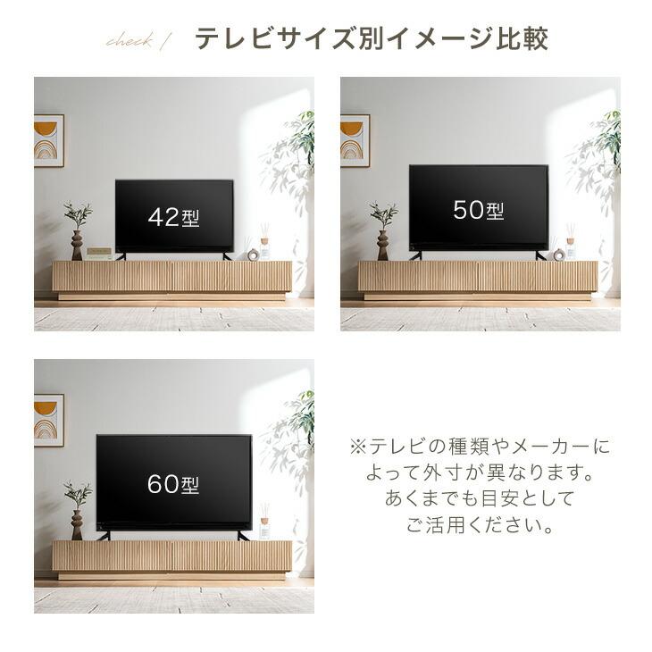 タンスのゲン テレビ台 180 完成品 日本製 ローボード テレビボード