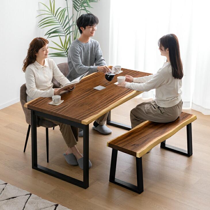 タンスのゲン 19日+5% ダイニングベンチ 2人掛け ダイニング ベンチ