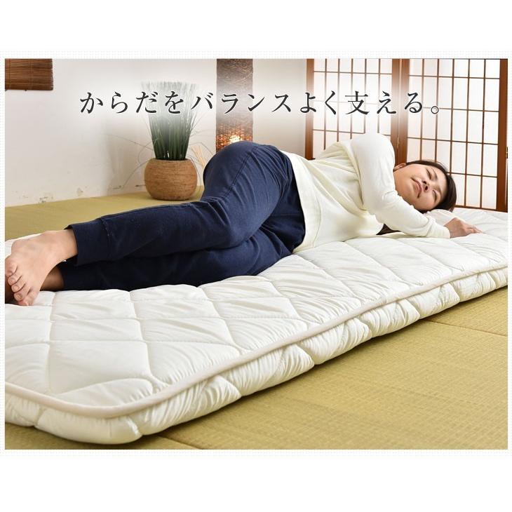 タンスのゲン 敷布団 セミダブル 日本製敷き布団 極厚 四層 タンスのゲン 敷布団 セミダブル 日本製敷き布団 極厚 四層