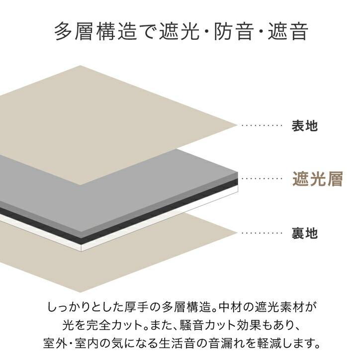 カーテン おしゃれ 1cm単位で調節可能 オーダーカーテン 2枚