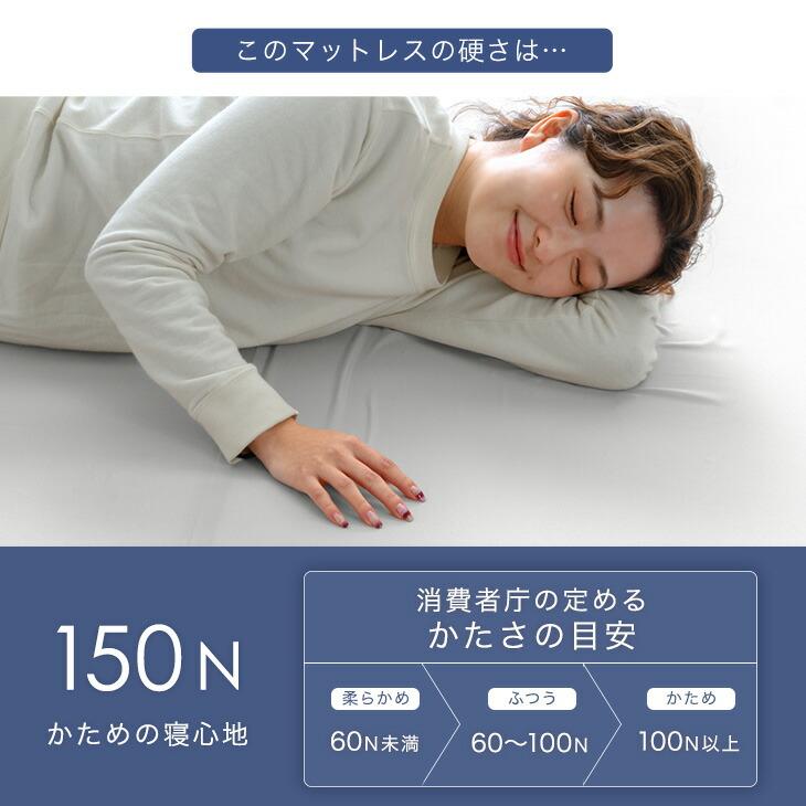 タンスのゲン 15日+5% マットレス セミダブル 折りたたみ 国産 高反発