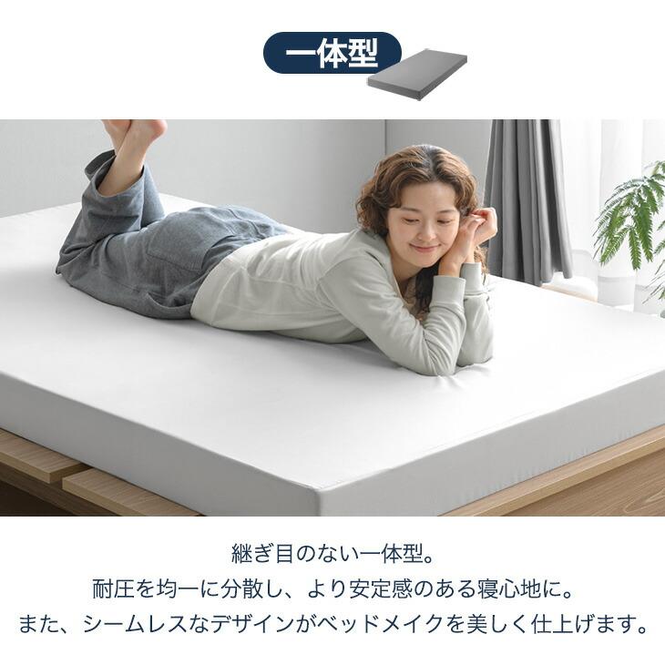 タンスのゲン マットレス ダブル 日本製 高反発マットレス 硬さ150N 厚