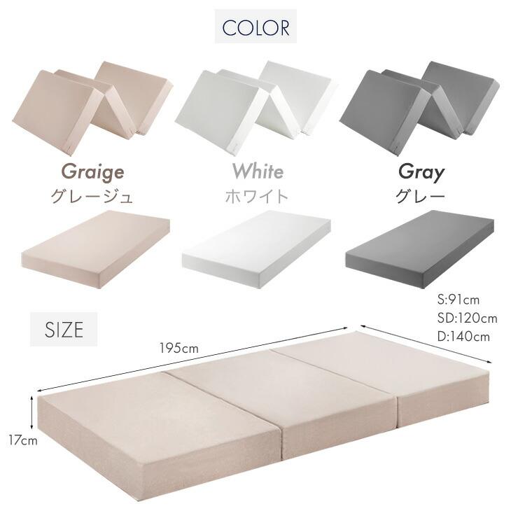 タンスのゲン マットレス シングル 高反発 厚さ17cm ベッドマットレス