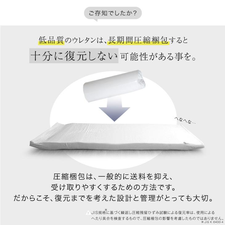 タンスのゲン 本日+5% マットレス セミダブル 高反発 厚さ17cm ベッド