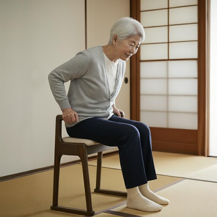 タンスのゲン チェア 肘付き 完成品 天然木 ダイニングチェア 幅51