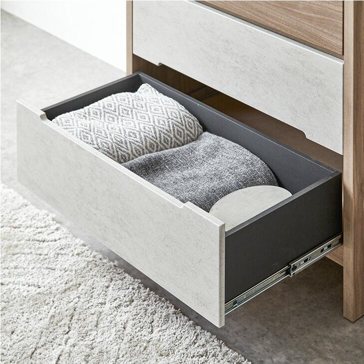 タンスのゲン チェスト 木製 5段 幅74cm 完成品 おしゃれ 北欧 収納