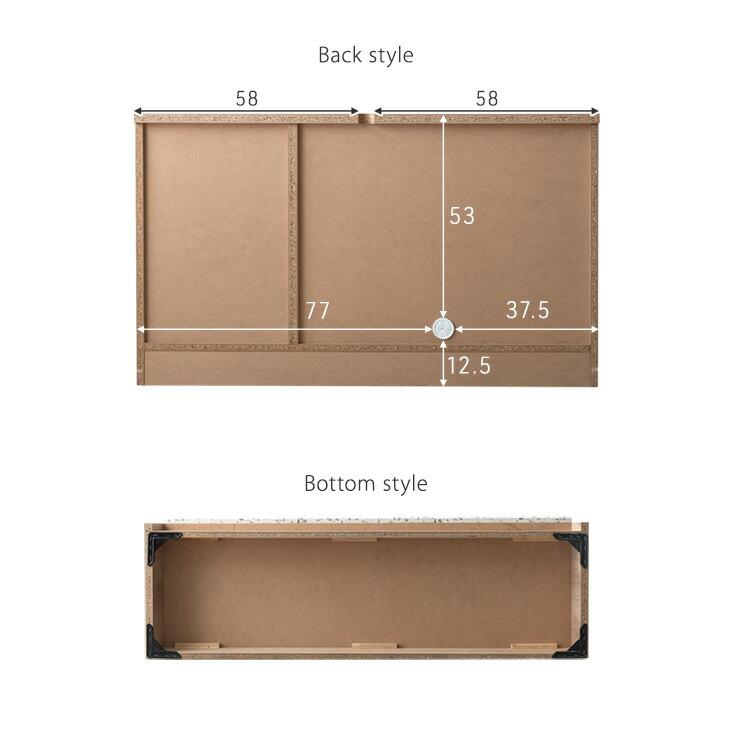 サイドボード 収納棚 おしゃれ キャビネット 木製 石目 北欧 おしゃれ サイドチェスト  チェスト 幅120cm リビング | タンスのゲン | 18