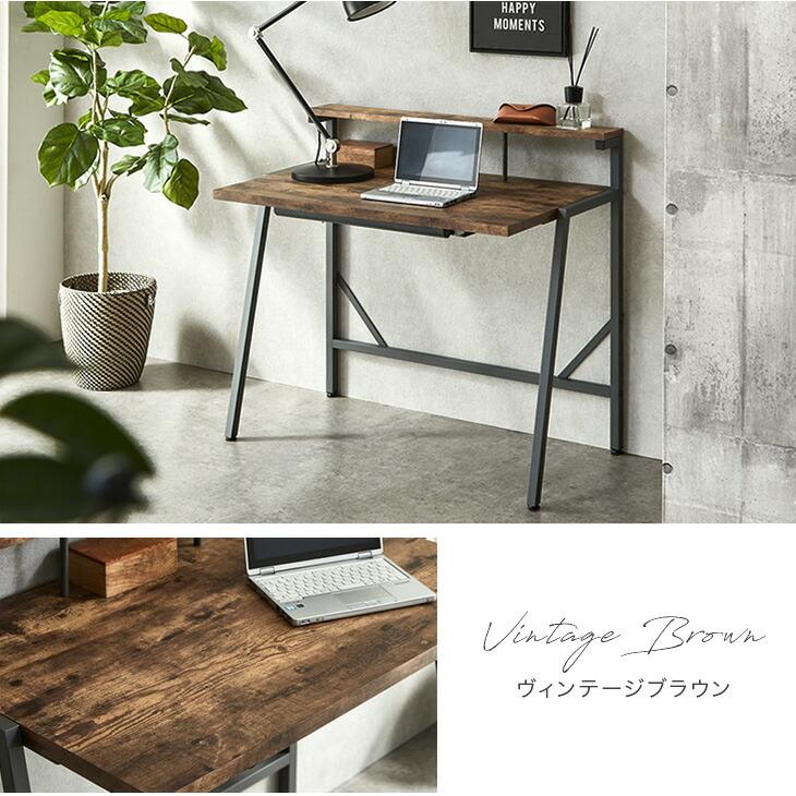 タンスのゲン デスク 幅95 奥行60 机 つくえ おしゃれ パソコンデスク